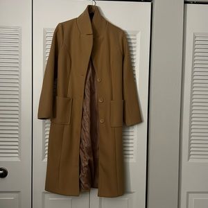 Long peacoat camel color